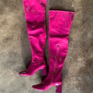 Jeffrey Campbell over the knee boots